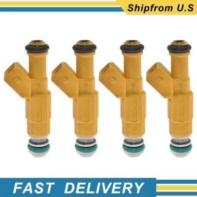 Inyector de combustible 4 piezas 0280155710 para Jeep Cherokee Comanche Wrangler 1991-1995 2,5 L Foto 1 de 4