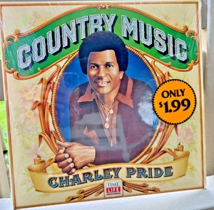 Charley Pride Country Music LP Time Life Records Sealed Vintage 1981 Vinyl - Picture 1 of 2