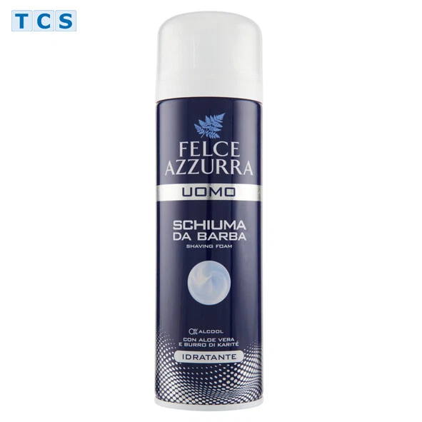 FELCE AZZURRA UOMO Schiuma Barba, Rasierschaum feuchtigkeitsspendend, 300ml