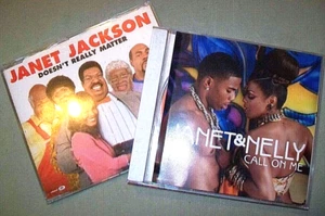 Janet Jackson **CD LOT** Doesn't Really Matter -- Call On Me - Picture 1 of 1