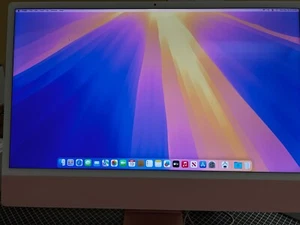 24-inch iMac M1 8-Core CPU 8-Core GPU 8GB 256B MGPM3LL/A (NO ACCESSORIES) - Afbeelding 1 van 6
