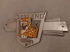 Old vintage Original Leyland Leopard Badge Emblem