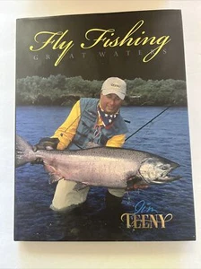 FLY FISHING GREAT WATERS (2006 PUBLICATION) By Jim Teeny - Hardcover EUC Signed - Picture 1 of 9