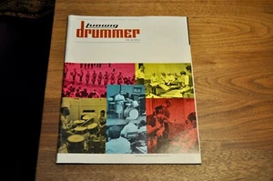 VINTAGE LUDWIG DRUMMER 1968 MAGAZINE VANILLA FUDGE CARMINE APPICE : Vol. 8 No. 2 - Picture 1 of 3