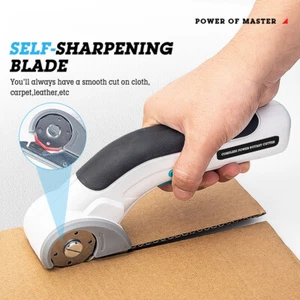 Electric Fabric Scissors Cutter USB for Crafts Sewing Cardboard Cordless Power - Picture 1 of 21