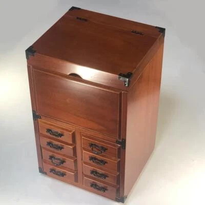 Caja de costura moderna japonesa pecho pequeño HARIBAKO W21cm Foto 1 de 4