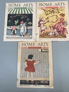 Home Arts Needlecraft Lot of 3 Party Tips Fashion Notes Needlework 1938 1939 - Picture 1 of 16