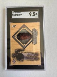 1997 Upper Deck Frank Thomas AMAZING GREATS #AG10 HOF SGC 9.5 White Sox Low POP - Picture 1 of 2