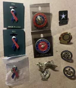 America vintage hat Pins patriot united state Lot 10 - Picture 1 of 8