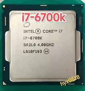 6th Gen Intel Core i7-6700K 4.0GHz Quad Core 8MB LGA1151 SR2L0 CPU Processor - Picture 1 of 3