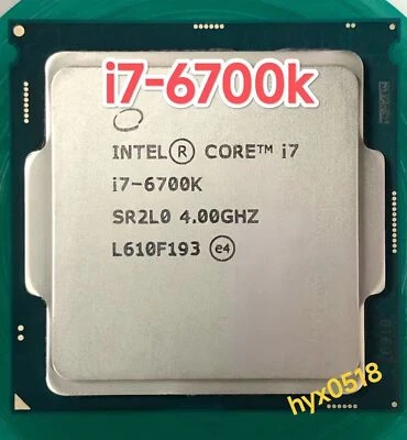 6th Gen Intel Core i7-6700K 4.0GHz Quad Core 8MB LGA1151 SR2L0 CPU Processor - Image 1 of 3