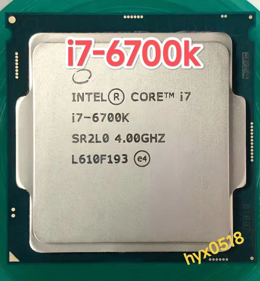 6th Gen Intel Core i7-6700K 4.0GHz Quad Core 8MB LGA1151 SR2L0 CPU Processor - Image 1 of 3
