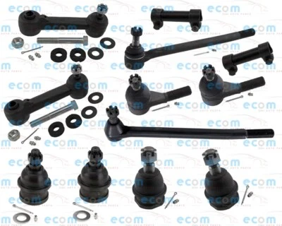 For Dodge Ram 3500 Van SLT Tie Rods Rack Ends Ball Joints Idler Arms Sleeves - Image 1 of 4