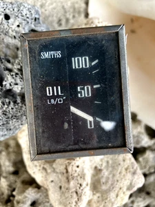 MGB Or Smiths BP`1200/02; 100 PSI Oil Pressure Gauge Fits MGB 68 to 12/71. - Foto 1 di 15