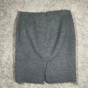 TALBOTS Women’s Soft Skirt Comfy Wool Pencil Skirt Gray 6P Business Herringbone - Bild 1 von 10