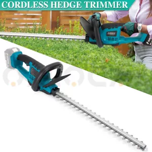 Cordless Hedge Trimmer Garden Grass Pruner Cutter Tool For Makita 18V Battery - Picture 1 of 16