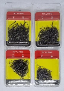 Tronixpro T67 Aji Ring gerade Haken - BULK Max Pack - verschiedene Größen Optionen - Bild 1 von 2