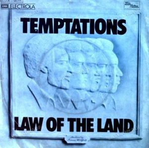 The Temptations - Law Of The Land / Run Charlie Run 7" (VG/VG) . - Picture 1 of 1