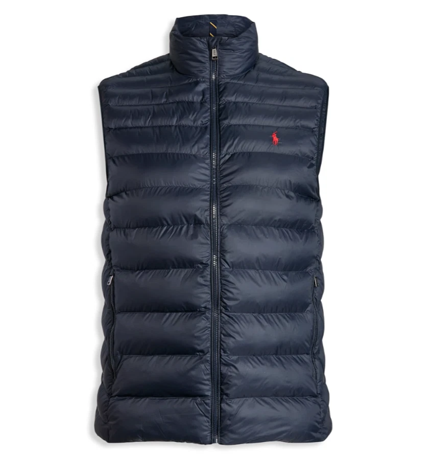 Polo Ralph Lauren Men's Puffer Jacket Vest - Blue