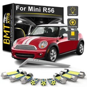 Kit Lampadina LED Interno per Mini R56 Cooper One JCW 2007-2011 2012 2013 - Foto 1 di 17