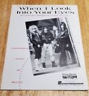When I look Into Your Eyes  FIREHOUSE Sheet Music Guitar Piano Vocal Hal Leonard
