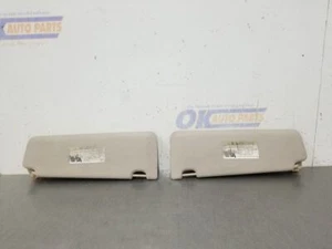10 2010 BMW 550I GT SUN VISOR SET BEIGE - Picture 1 of 12