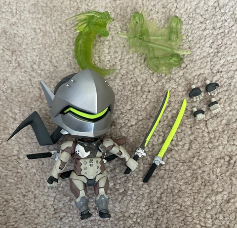 Overwatch Genji 4” Figure With Accessories Cover
