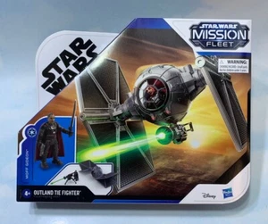 Disney Hasbro Star Wars Mission Fleet: Moff Gideon - Outland Tie Fighter - Imagen 1 de 2