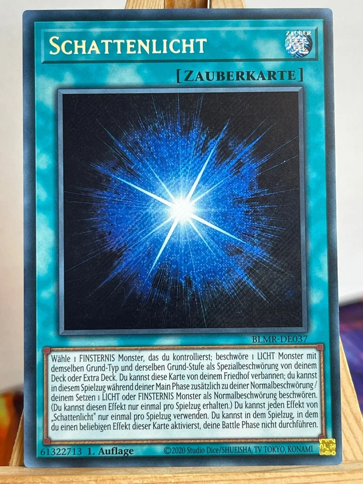 Schattenlicht BLMR-DE037 Secret Rare Deutsch NM YUGIOH - Bild 1 von 1