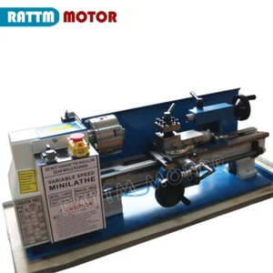 【EU】550W CJ-0618 7" x 14" Mini Lathe Desktop woodworking Machine for metal Wood - Bild 1 von 5