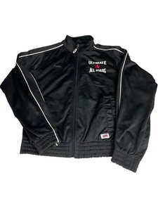 Vintage Soffe Ultimate All Stars Youth Sweatshirt Size S Full Zip Black Pocket. - Picture 1 of 13
