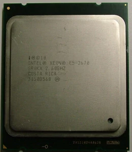 Intel Xeon E5-2670 2.6GHz 8-Core 20MB LGA2011 CPU Processor P/N: SR0KX Tested - Picture 1 of 1
