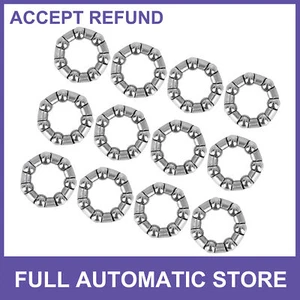 TWELVE 25mm x 7 Ball Crank Bearings Rear Wheel Bearing Retainer for Bicycle Bike - Picture 1 of 6
