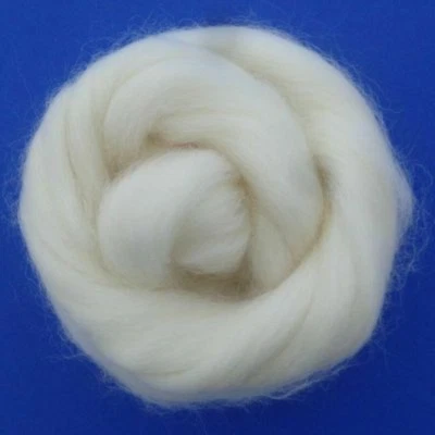 Multicolor Wool Soft Fibre Roving Set+Needle Felting Kit Hand Craft Spinningss - Image 1 of 4