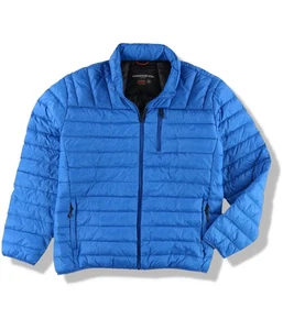 Hawke & Co. Mens Performance Quilted Jacket, Blue, Big & Tall, Big 3X - Picture 1 of 1
