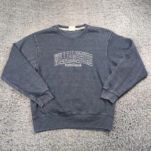 Williamsburg Virginia Pullover Herren Small blau bestickt Destination Sweatshirt - Bild 1 von 6