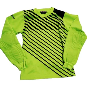 Camiseta de portero Vizari Arroyo talla juvenil mediana YM acolchada verde neón - Imagen 1 de 6