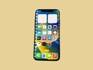 Apple iPhone X A1901 64 Go Gris Sidéral, Débloqué, Batterie 100%, ÉCRAN TACTILE DÉFECTUEUX - Photo 1 sur 4