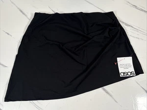 Asos Black Mini Skirt Size Medium - Picture 1 of 13