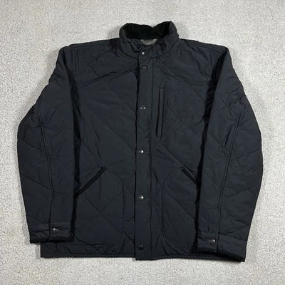 J Crew Jacket Mens XL Sussex Quilted Full Zip Snap Primaloft Insulated Outdoor - Image 1 of 4