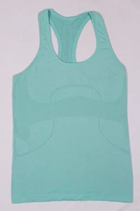 Camiseta sin mangas Lululemon Swiftly Tech espalda cruzada [Talla: 6] pasta de dientes jaspeada como nueva - Imagen 1 de 6