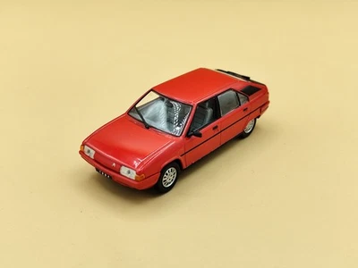 1/43 Citroën BX 16 TRS Rouge 1984 UH Universal Hobbies Défauts Issues - Photo 1/3