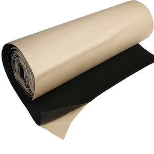 1m² Dämm Matte mit FILZ Anti Vibration Akustikmatte Hifi akustisch selbstklebend - Picture 1 of 2