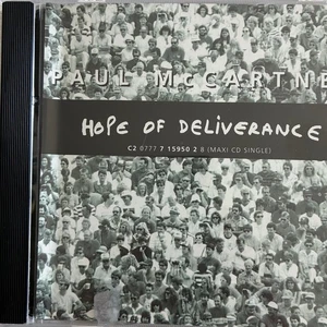 PAUL McCARTNEY- HOPE OF DELIVERANCE MAXI CD 4 GREAT SONGS - Picture 1 of 6