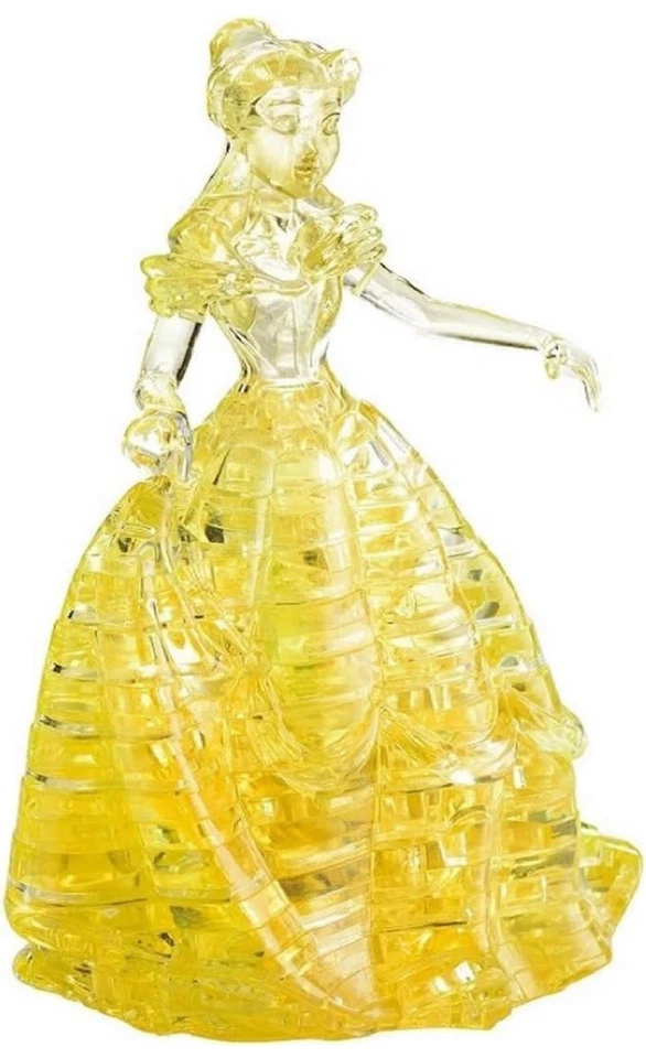 Disney 3D Crystal Puzzle Beauty & the Beast Yellow Belle Level 1 NEW - Image 1 of 2