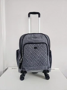 Lug Propeller Wheelie-4 Wheeled Carry-On Luggage Quilted Gray - Picture 1 of 14