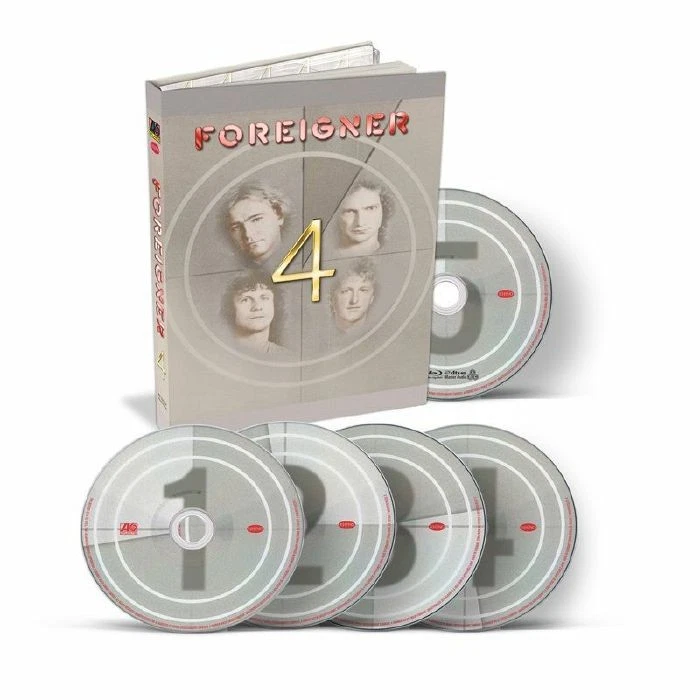 FOREIGNER - 4 (Deluxe Edition) - CD (4xCD + Blu-ray in hard-back book sleeve) Foto 1 de 1