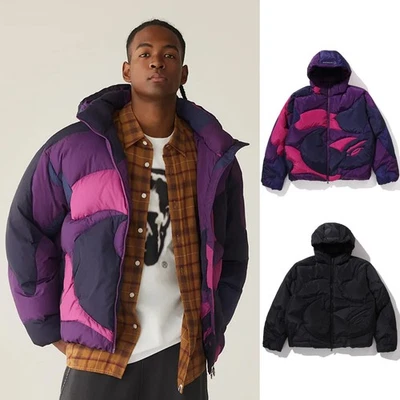 A BATHING APE Men's MEGA COLOR CAMO QUILTED DOWN JACKET 1L80144306 - Image 1 of 4