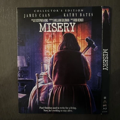 Misery (1990) Slipcover • No Disc • No Case • Slipcover Only Foto 1 de 2