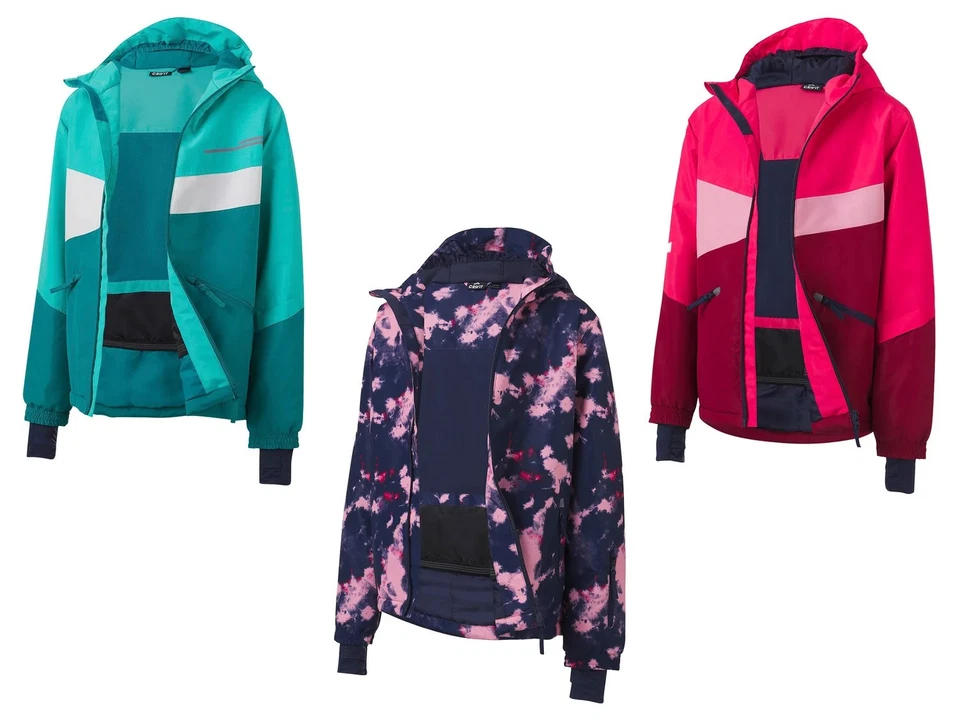 Crivit Kinder Skijacke Snowboard Winter Jacke Warm Kapuze Wind- & Wasserdicht - Bild 1 von 1